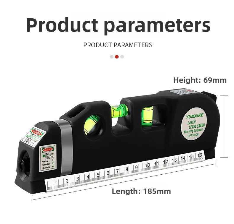 Máy Cân Mực Laser 4in1 Đo Chéo Tự Cân Cho Thợ Mộc - Daisan Mart