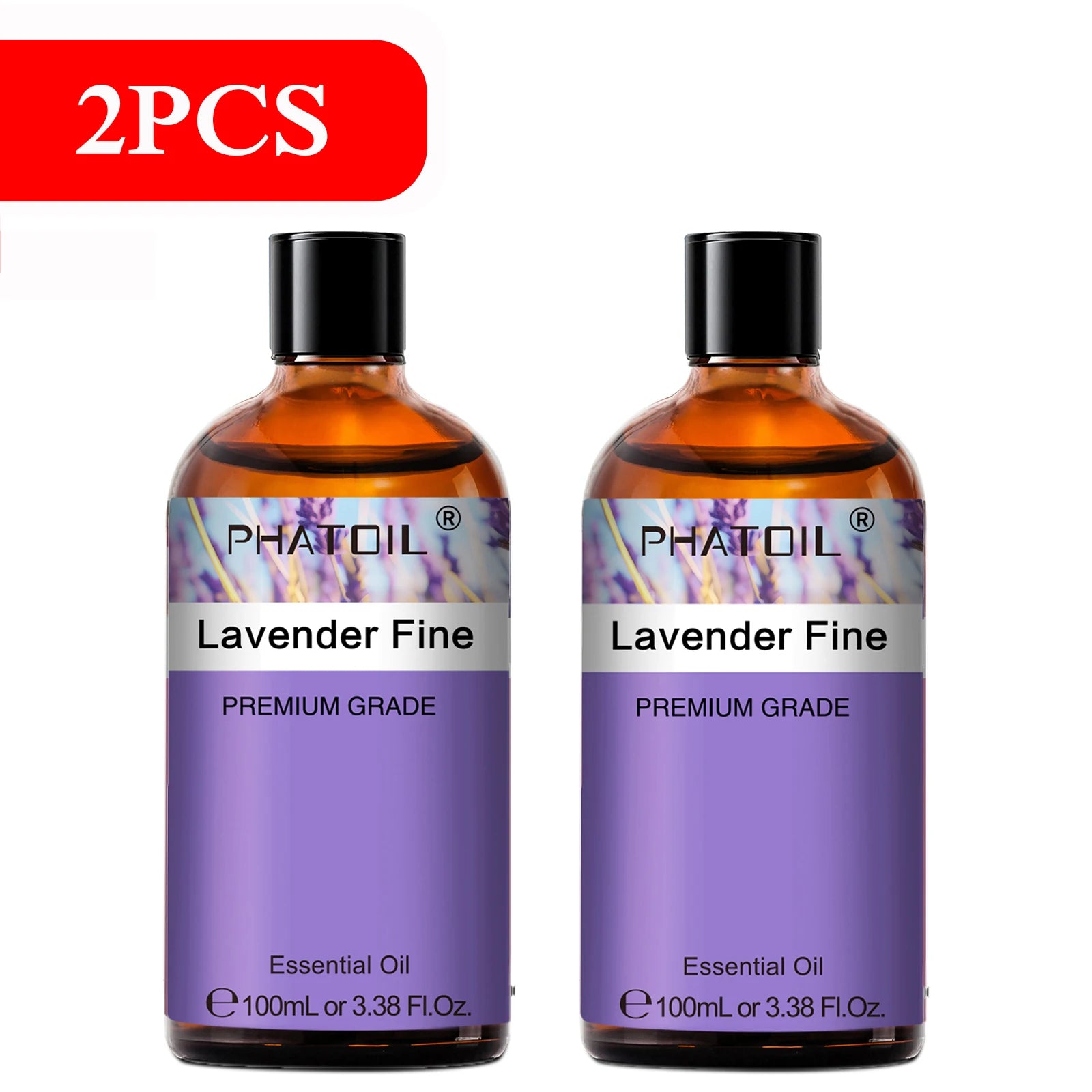 PHATOIL 100ML Eucalyptus Rose Essential Oils Lavender Indian Sandalwood Bergamot Cinnamon Lemongrass Essential Oils For Skin - Daisan Mart
