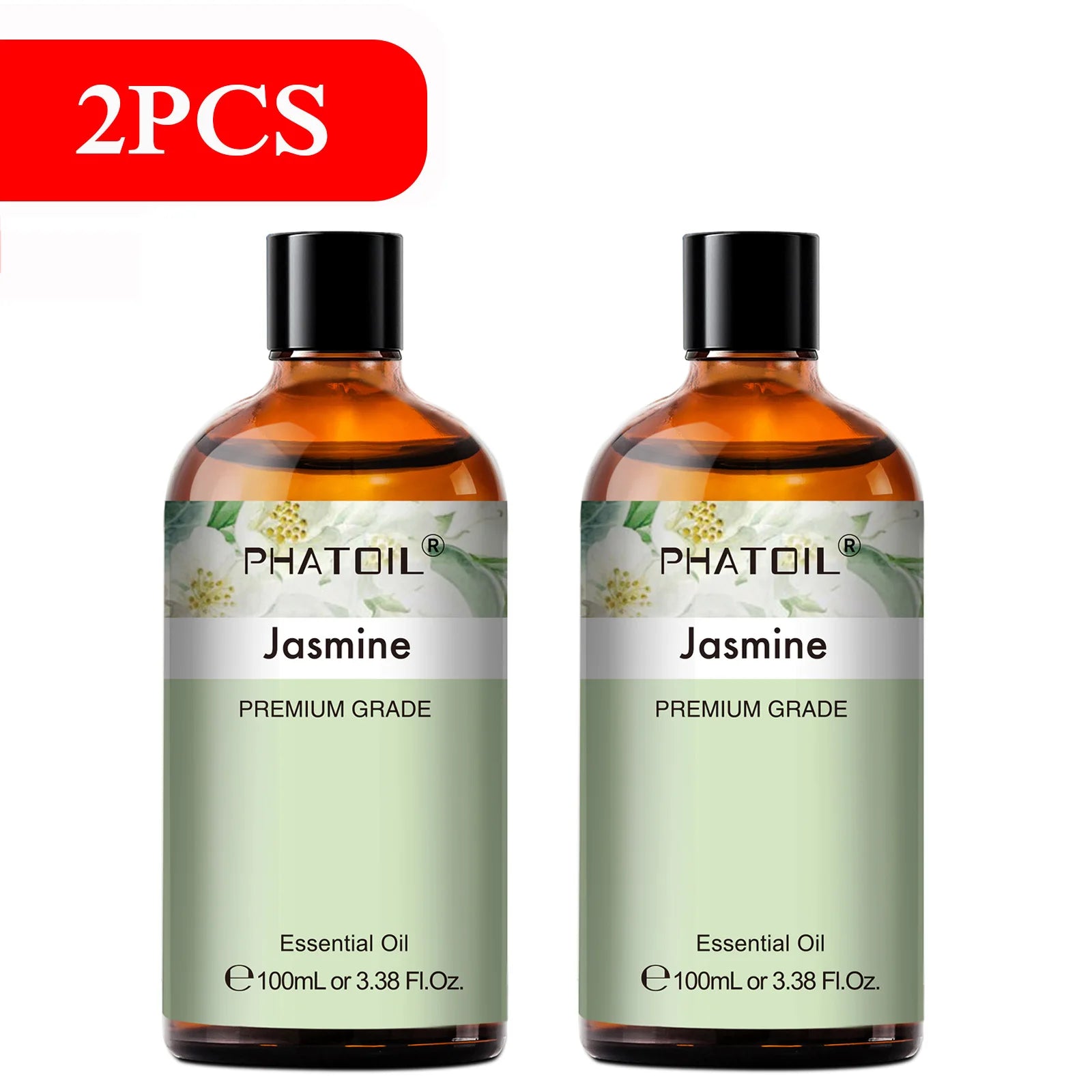 PHATOIL 100ML Eucalyptus Rose Essential Oils Lavender Indian Sandalwood Bergamot Cinnamon Lemongrass Essential Oils For Skin - Daisan Mart