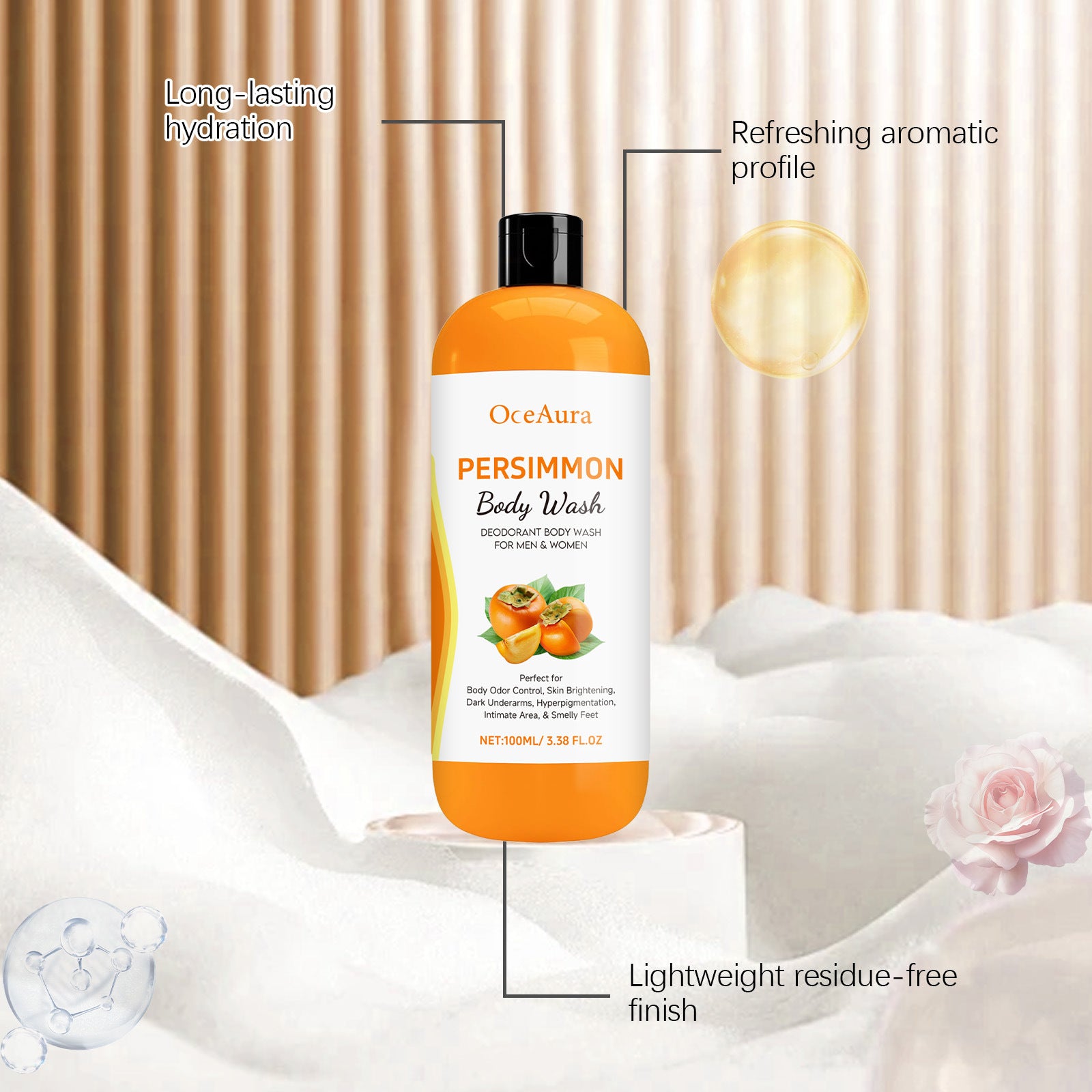 Gel Tắm Hồng Ngọc - Sạch Bẩn, Khử Mùi, Mịn Da, Hương Lâu - Daisan Mart