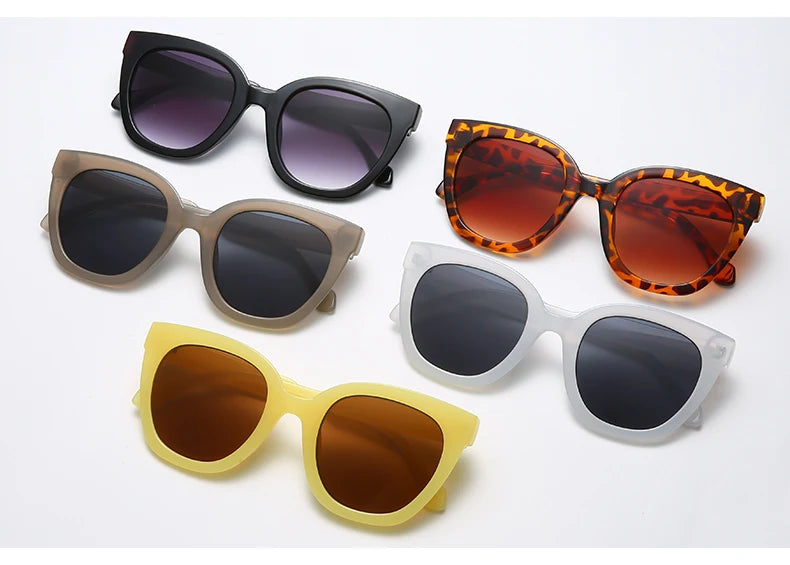 Cycling New Women Cat Eye Vintage Sunglasses Brand Design Retro Gradient Sun Glasses Female Lady Eyeglass Cateye Eyewear Goggles - Daisan Mart