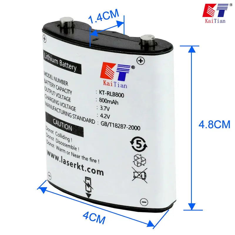 KaiTian Laser Battery Rechargeable Lithium for Self-Leveling Green/Red Line Nivel Laser 3D Vertical&Horizontal Lasers Levels 360 - Daisan Mart
