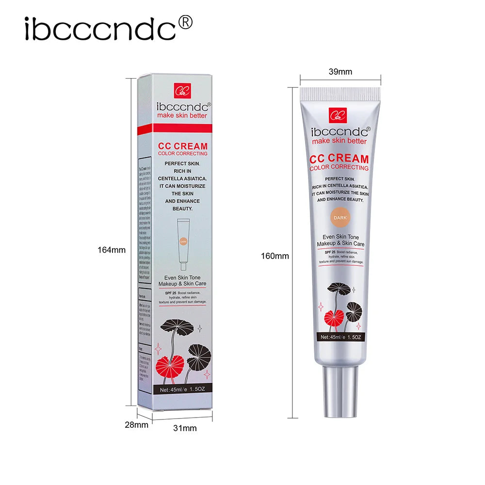 CC Cream for Face Concealer Makeup Foundation Concealer Full Coverage Cosmetics Base Female Cc Moisture erborian - Daisan Mart
