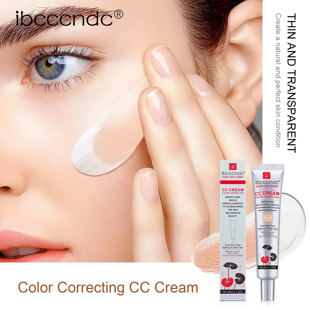 CC Cream for Face Concealer Makeup Foundation Concealer Full Coverage Cosmetics Base Female Cc Moisture erborian - Daisan Mart