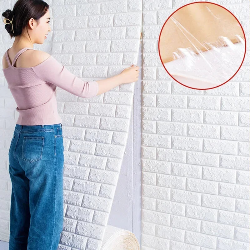 Giấy Dán Tường 3D Tự Dính Trang Trí Tường Nhà 3M - Daisan Mart