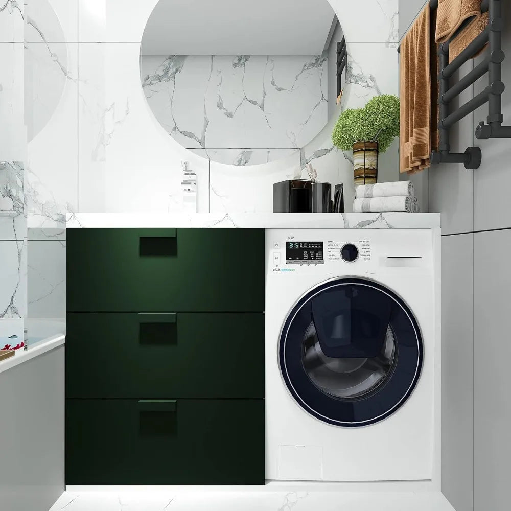 Giấy dán tường xanh đậm chống nước trang trí nội thất - Daisan Mart