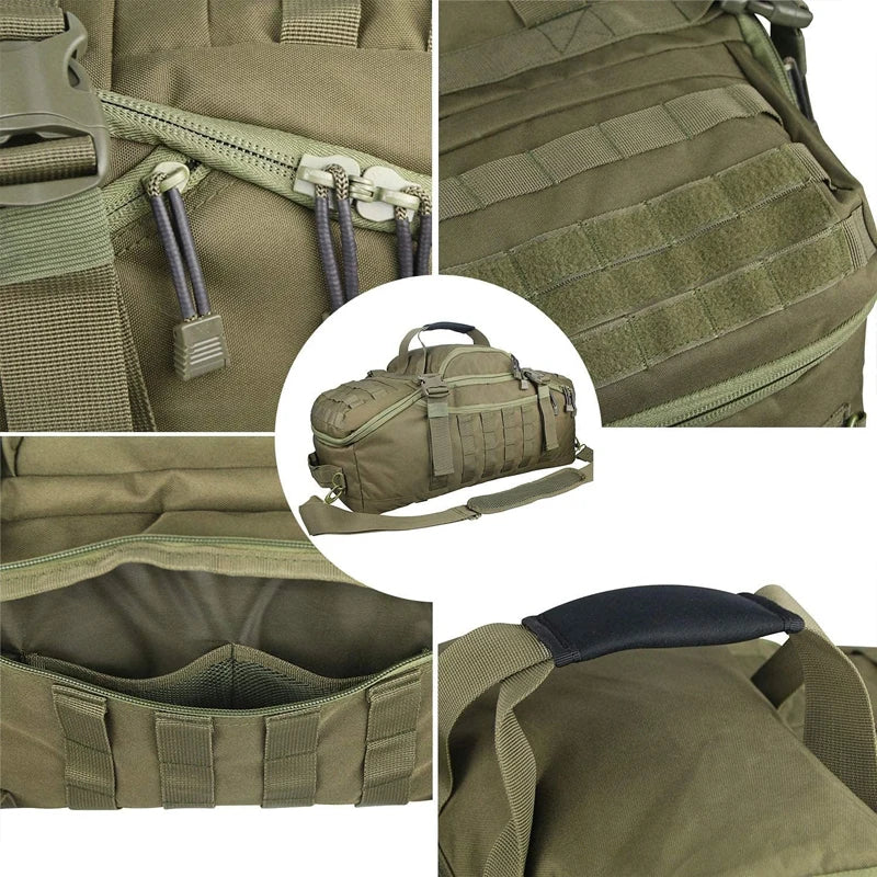 3in1 Multi-Function Military Backpack 30L/45L/80L For Men