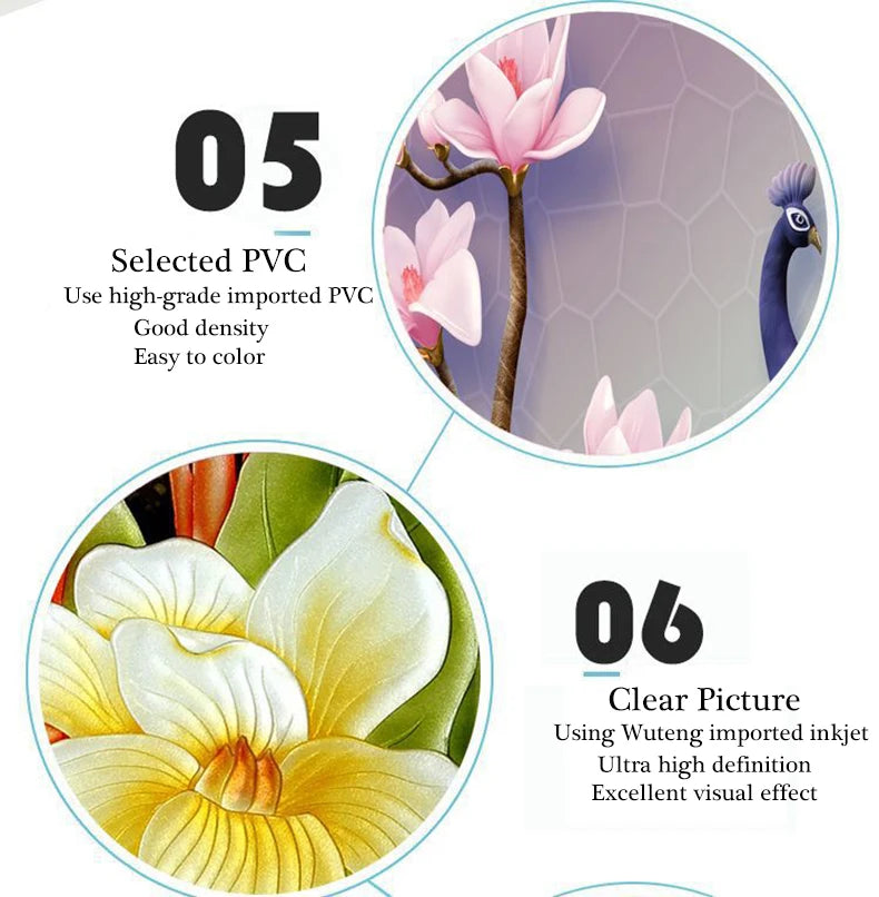 Decal Dán Tường 3D Đá Cẩm Thạch Chống Thấm 10 Miếng - Daisan Mart