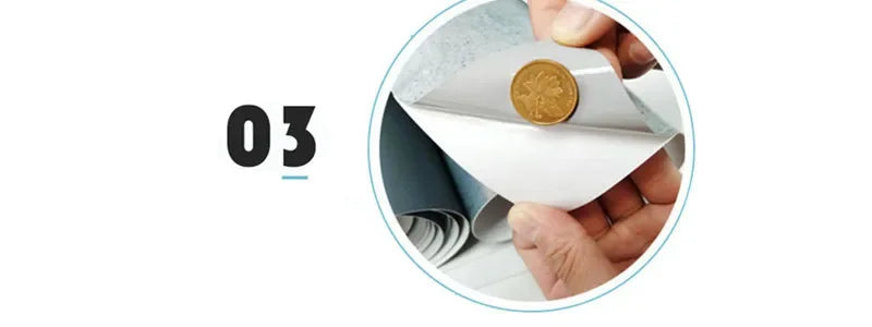 Bộ 10 Miếng Dán Tường Đá Cẩm Thạch Tự Dính - Daisan Mart