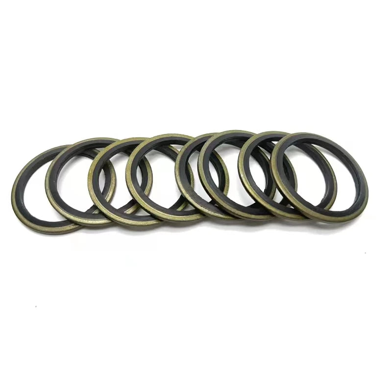 Bonded Washer Metal Rubber 6/8/10/12/14/16~60mm Oil Drain Plug Gasket Fit M6/M8/M10/M12/M14/M16~M60 Combined Washer Sealing Ring - Daisan Mart