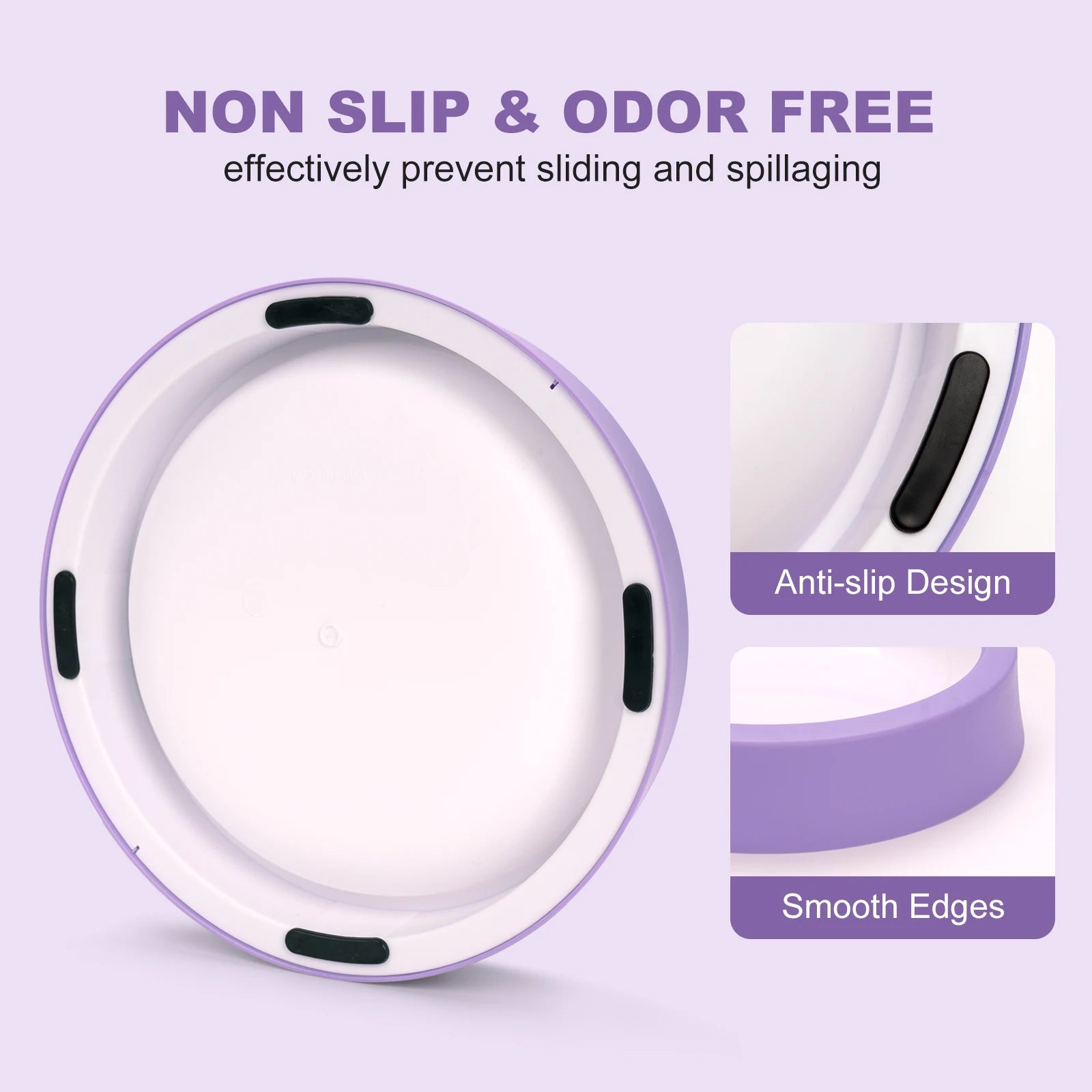 Pet Dog Slow Feeder Bowl Fun Non Slip Anti-Gulping Slower Food Feeding Dishes Eco Dog Bowl for Large Medium Small Dogs Puppy - Daisan Mart