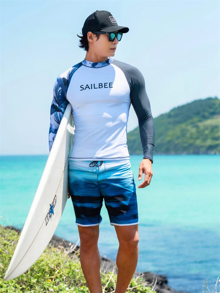 Áo Bơi Nam SAILBEE Chống UV - Lướt Sóng và Bơi Lội - Daisan Mart