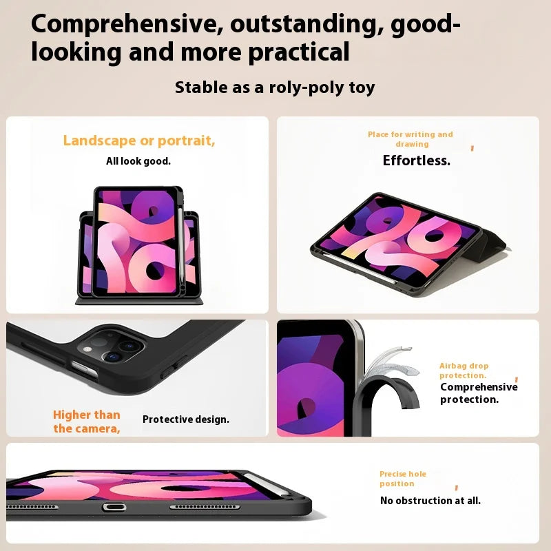 Ốp iPad Mickey Minnie Có Giá Để Bút, Bảo Vệ Toàn Diện - Daisan Mart