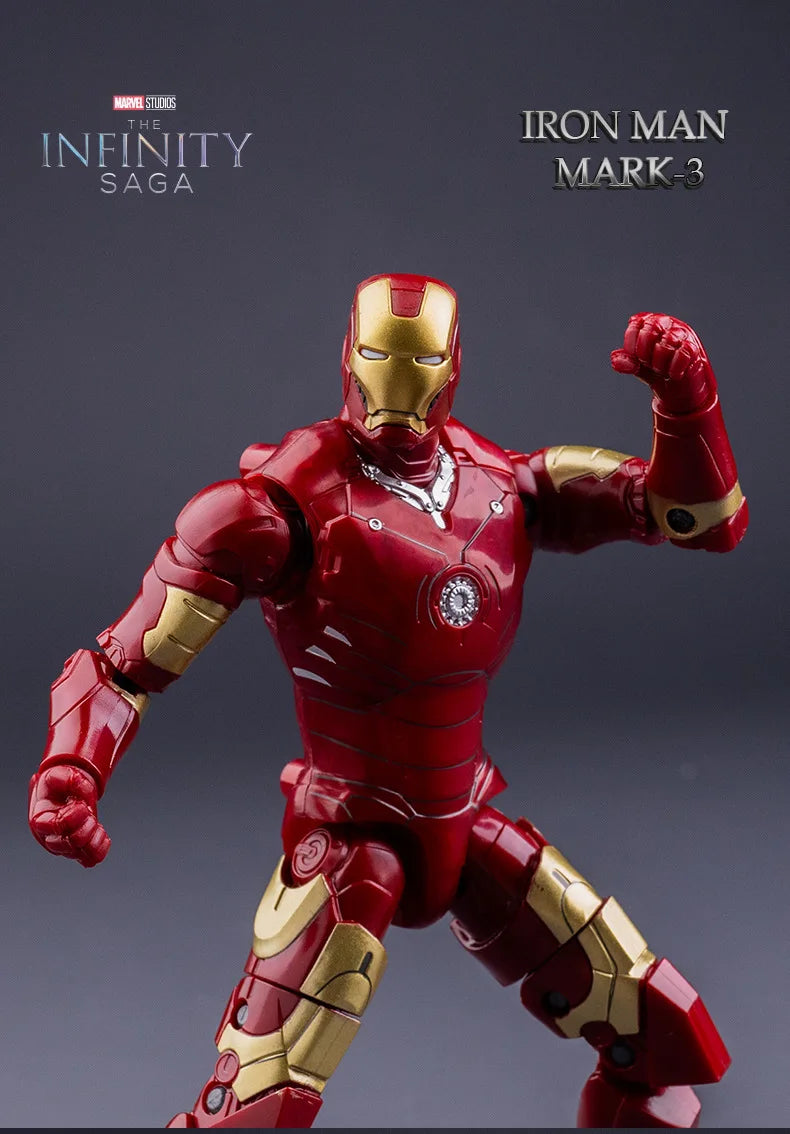 Anh Hùng Siêu Phẩm - Mô Hình Iron Man & Spider Man - Daisan Mart