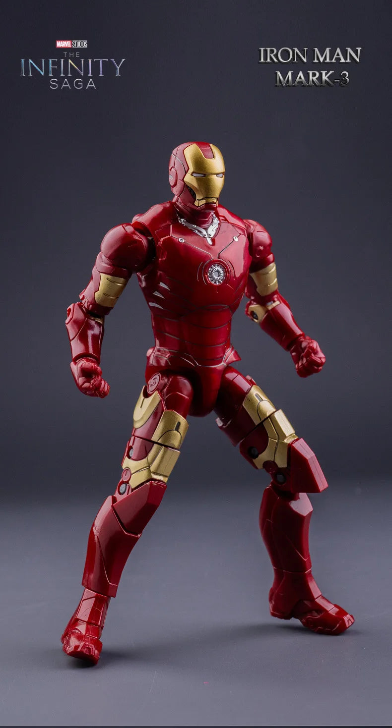 Anh Hùng Siêu Phẩm - Mô Hình Iron Man & Spider Man - Daisan Mart