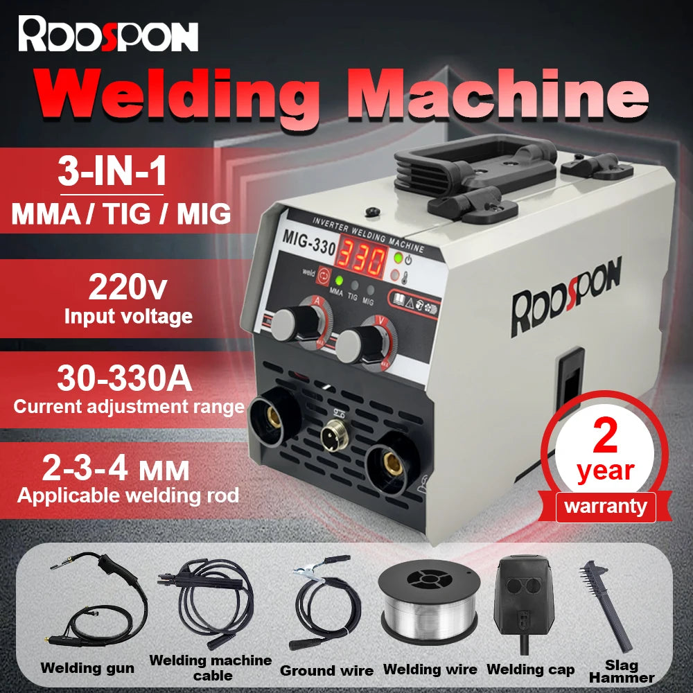 Máy hàn que MMA-280 ARC/TIG IGBT di động tiện dụng - Daisan Mart