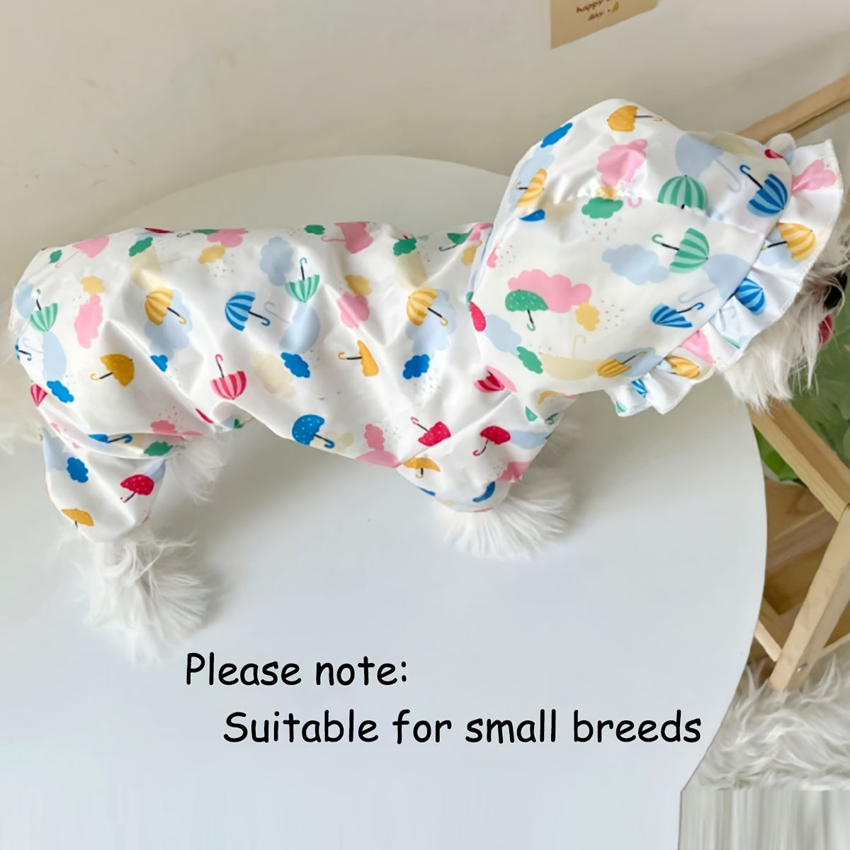 Áo Mưa Chống Nước Cho Chó Nhỏ - Dễ Thương & Tiện Lợi - Daisan Mart