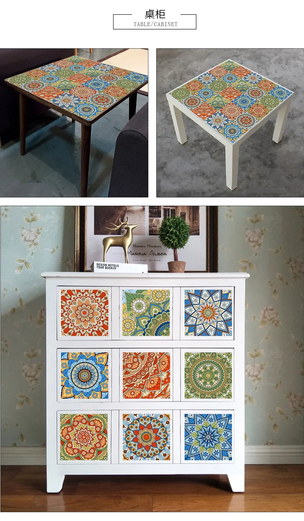 Bộ 10 Miếng Dán Tường Đá Marble Đen Trắng Xám Sang Trọng - Daisan Mart