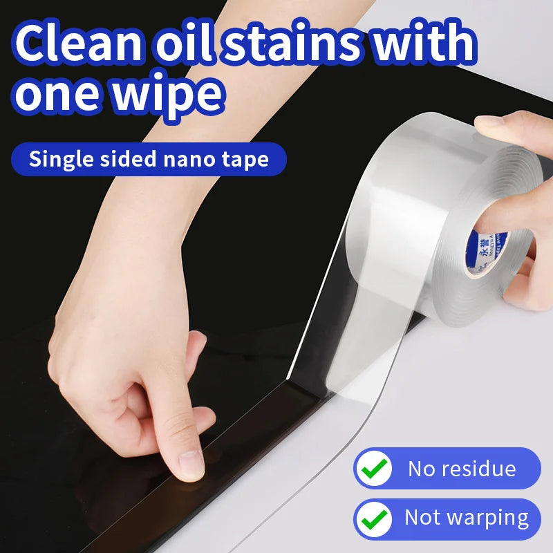 Băng Keo Nano Trong Suốt Chống Mốc Đa Năng 2mm - Daisan Mart