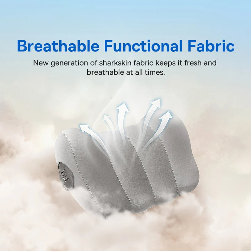 Baseus Car Neck Pillow Headrest Waist 3D Memory Foam Seat Support for Travel Neck Rest Breathable Car Back Lumbar Cushion Gadget - Daisan Mart