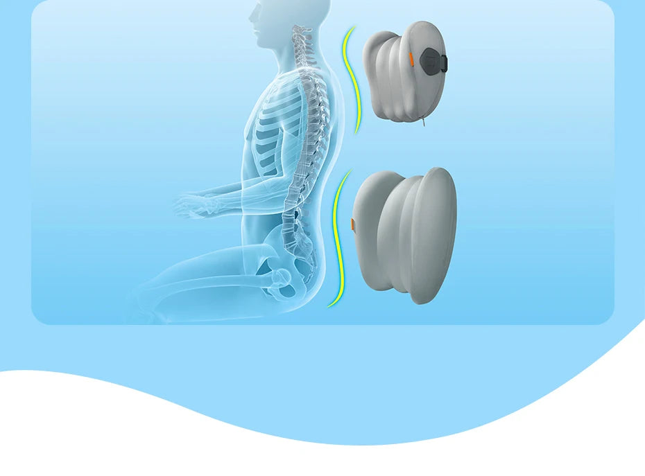 Baseus Car Neck Pillow Headrest Waist 3D Memory Foam Seat Support for Travel Neck Rest Breathable Car Back Lumbar Cushion Gadget - Daisan Mart