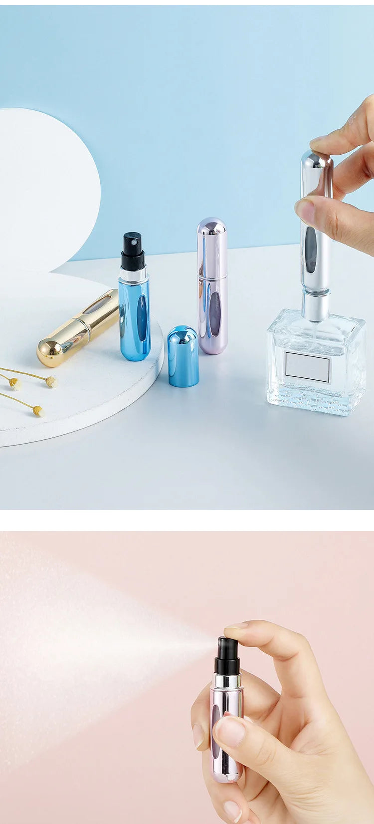 Nước Hoa Mini Du Lịch 5ml - Tiện Lợi Di Động - Daisan Mart