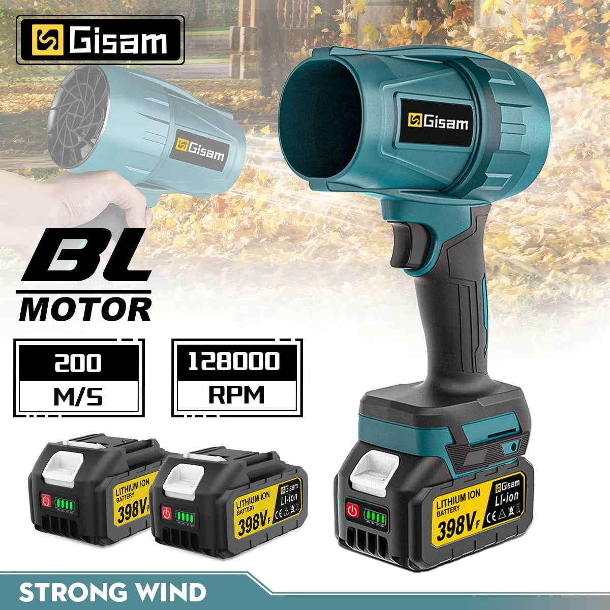 Máy Thổi Bụi Turbo Brushless 18V Tốc Độ Cao Makita - Daisan Mart