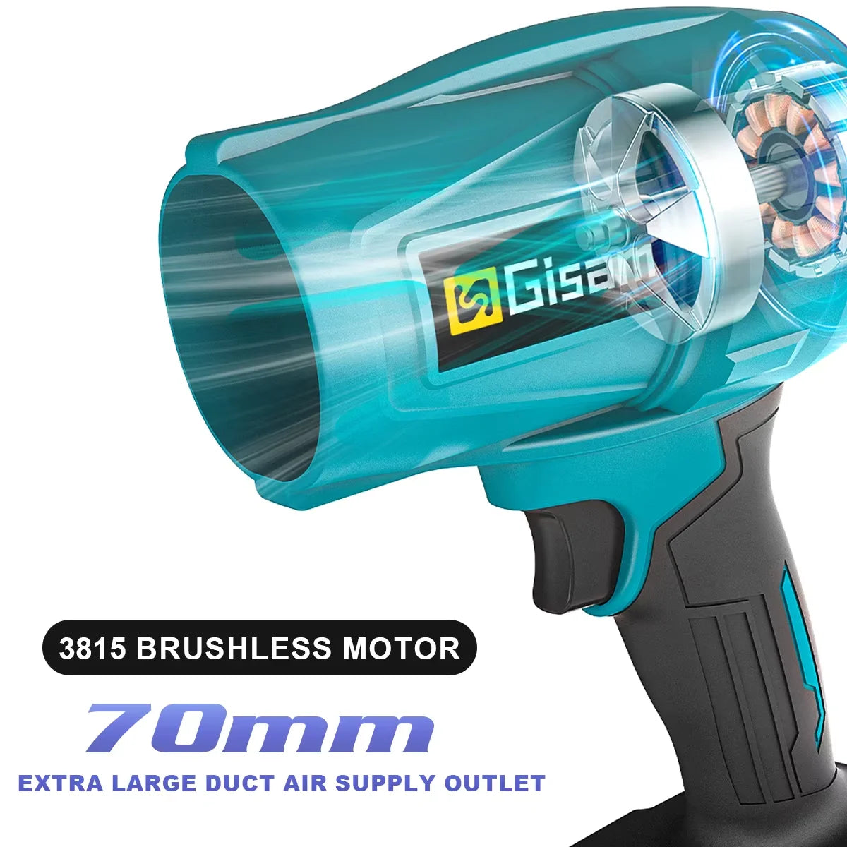 Máy Thổi Bụi Turbo Brushless 18V Tốc Độ Cao Makita - Daisan Mart