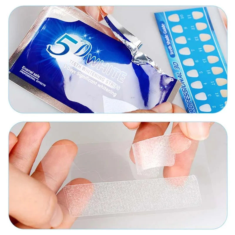 5d Gel Tooth Whitening Kit White Teeth  Strips Oral Care Kit False Teeth  Strip Dental Veneers Whitening Gel Dropshipping - Daisan Mart