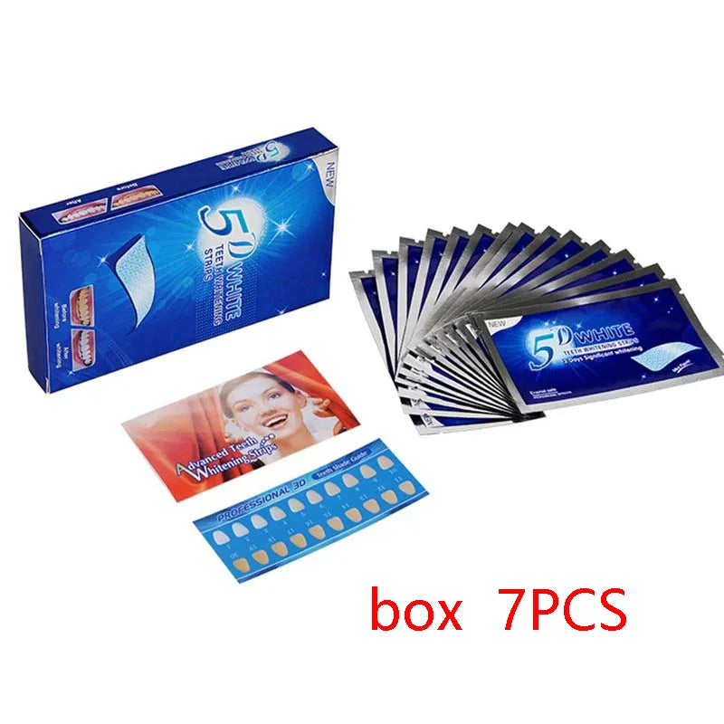 5d Gel Tooth Whitening Kit White Teeth  Strips Oral Care Kit False Teeth  Strip Dental Veneers Whitening Gel Dropshipping - Daisan Mart
