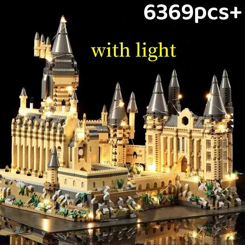 Micro Bricks City Creative Medieval Magic Castle Series School Architecture Palace Model Building Blocks Gifts Kid Assembly Toys - Daisan Mart