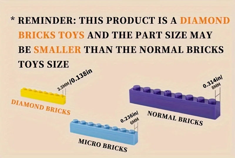 Micro Bricks City Creative Medieval Magic Castle Series School Architecture Palace Model Building Blocks Gifts Kid Assembly Toys - Daisan Mart