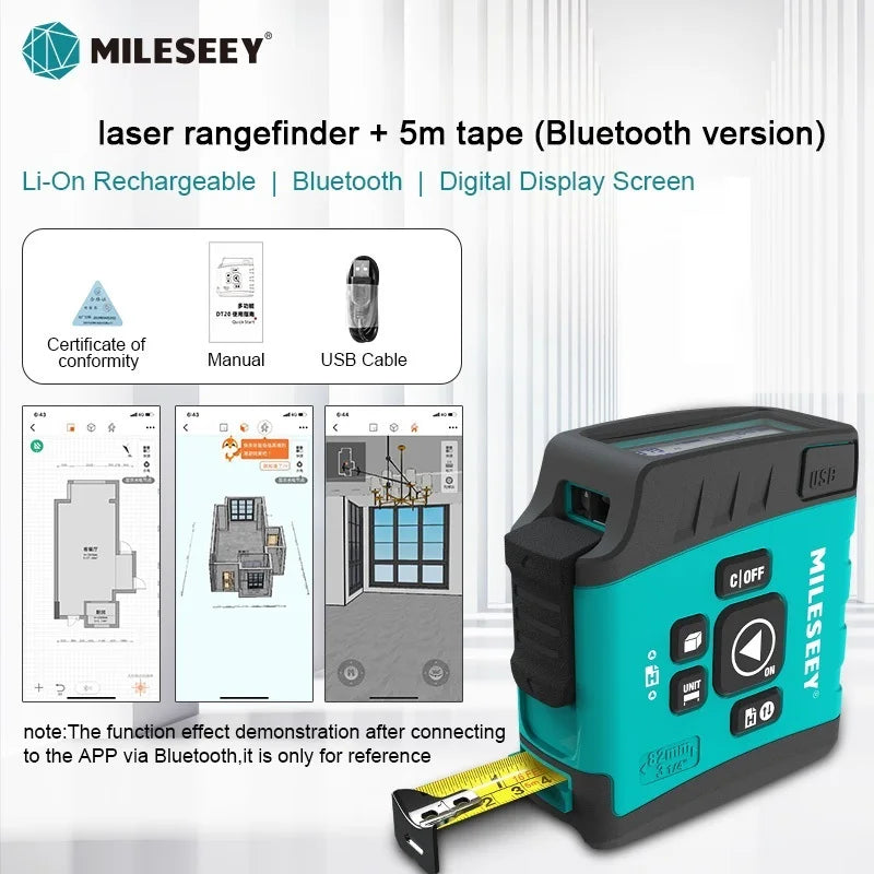 Máy Đo Khoảng Cách Laser Cầm Tay Mileseey Chính Xác - Daisan Mart