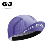 Mũ lưỡi trai màu tím, lưới thoáng khí, có chữ trắng "GOLOVEJOY" trên lưỡi.