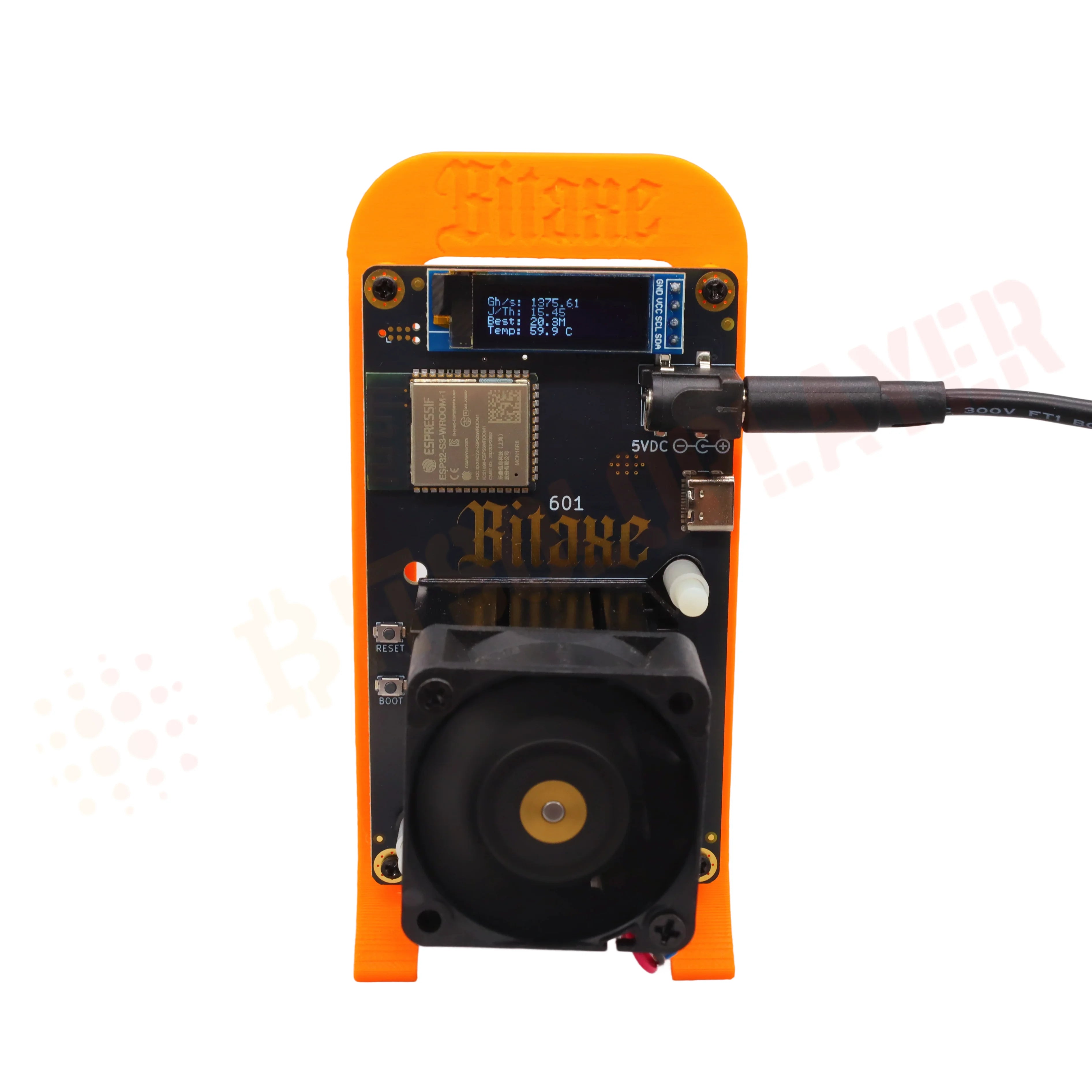 bitaxe gamma 601 1.2th/s 18w BM1370 Bitcoin ASIC Miner BTC miner Lottery Miner home miner - Daisan Mart