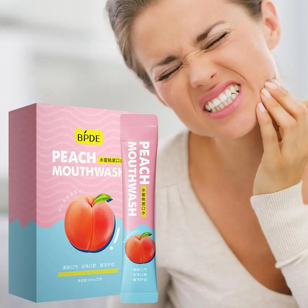 Nước Súc Miệng Du Lịch Hương Dưa Cam Đào 10ML - Daisan Mart