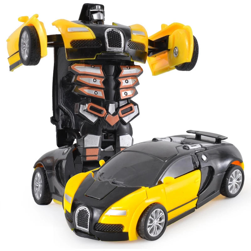 Ô tô Robot Biến Hình Tự Động Tương Tác Cha Con - Daisan Mart