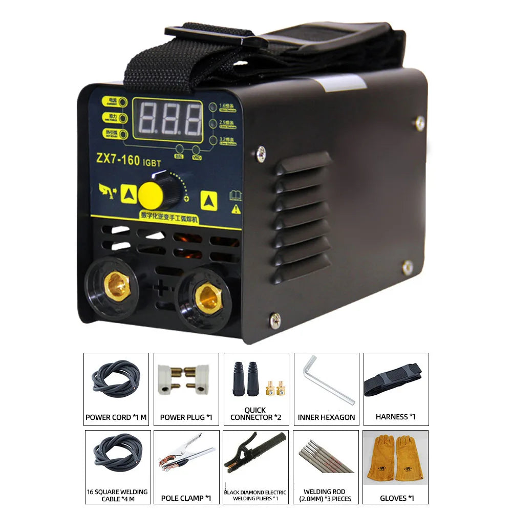 Máy Hàn Đa Năng 220V IGBT MMA TIG MIG Chuyên Nghiệp - Daisan Mart