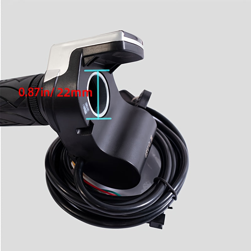 Tay Ga Điều Khiển LED Xe Điện, Kèm Khóa - 22mm Phổ Dụng - Daisan Mart