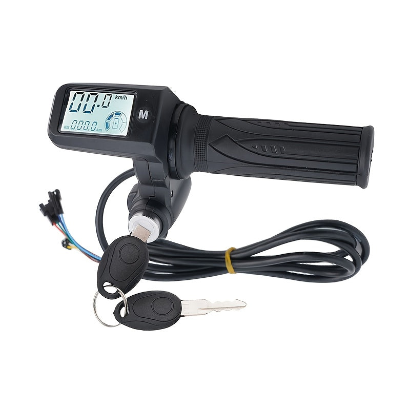 Tay Ga Điều Khiển LED Xe Điện, Kèm Khóa - 22mm Phổ Dụng - Daisan Mart