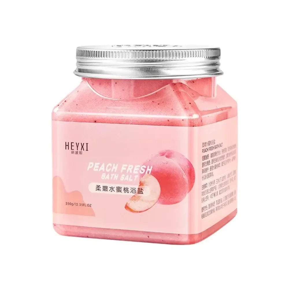 Petal Aromatherapy Sea Salt Body Scrub Bath Salt 350g Bath Exfoliation Cleansing Smooth Body Exfoliator - Daisan Mart
