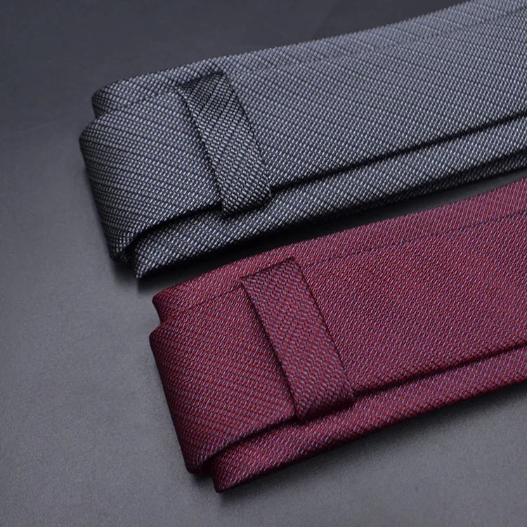 英國提花男士領帶，6公分寬 - 優雅禮物