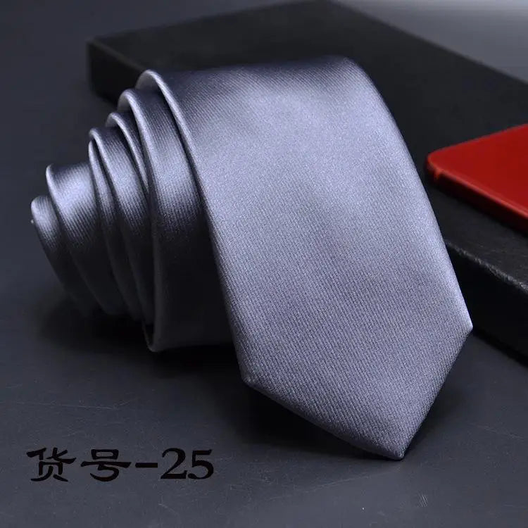 英國提花男士領帶，6公分寬 - 優雅禮物