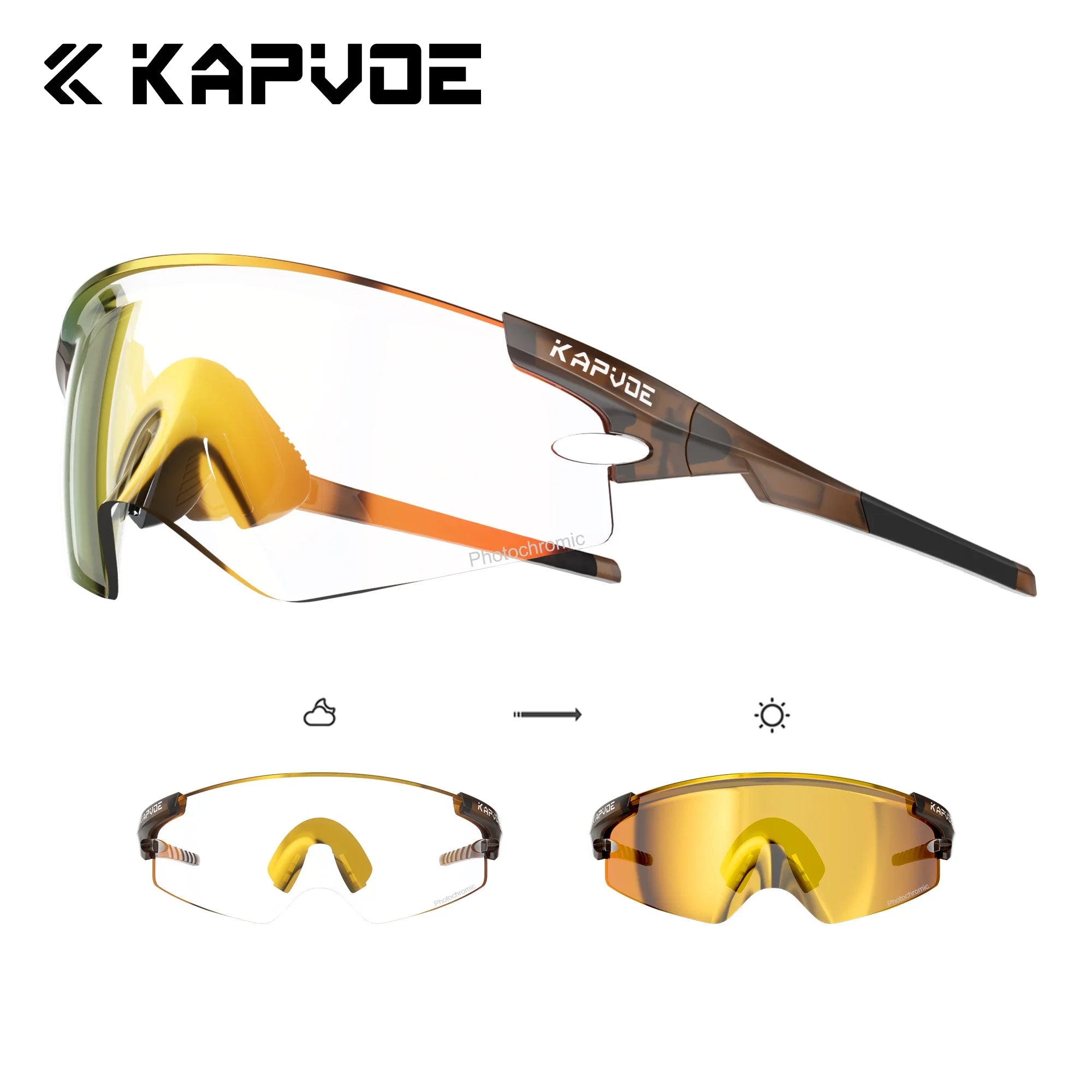 Kính Đạp Xe Kapvoe 2025 - Phong Cách & Bảo Vệ - Daisan Mart