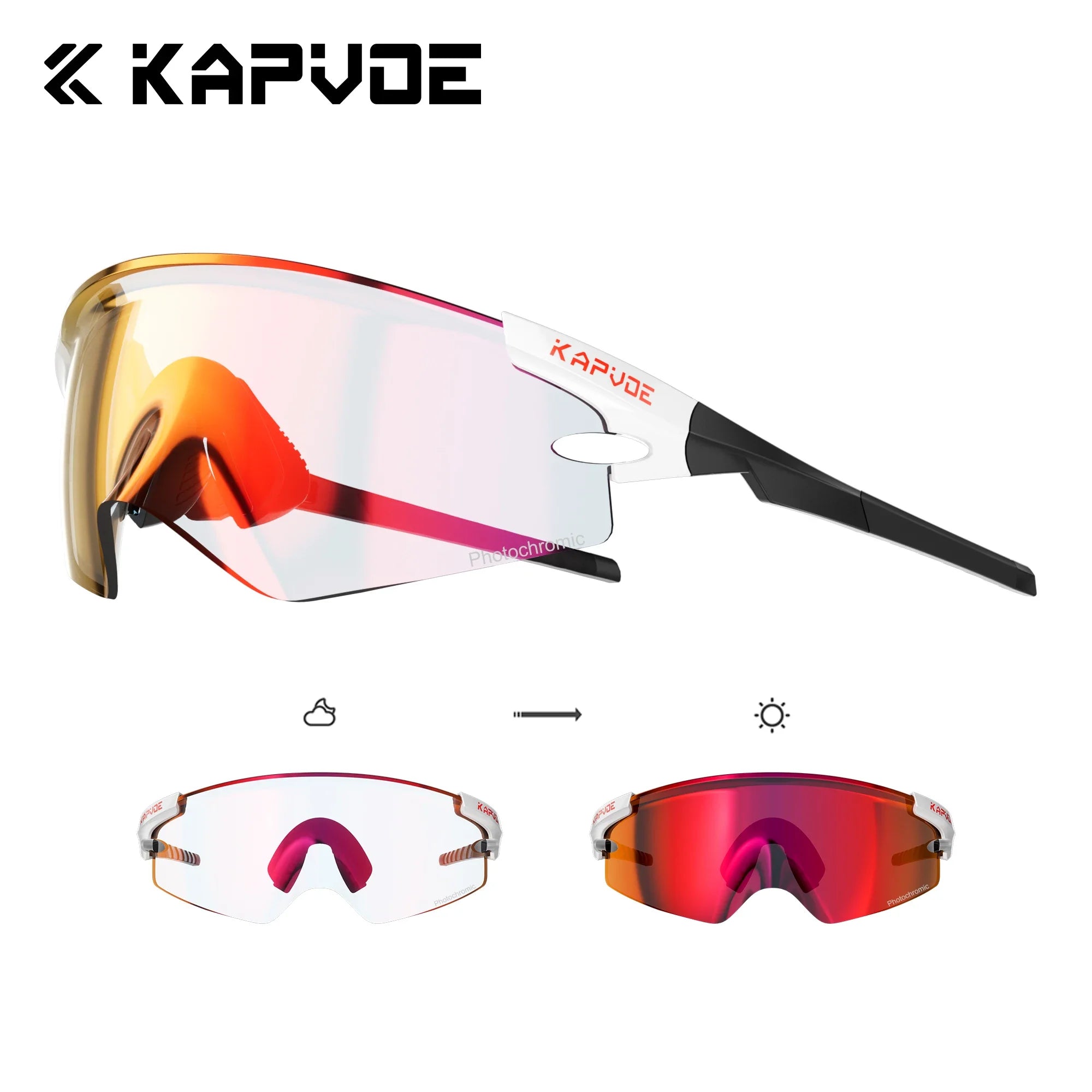 Kính Đạp Xe Kapvoe 2025 - Phong Cách & Bảo Vệ - Daisan Mart
