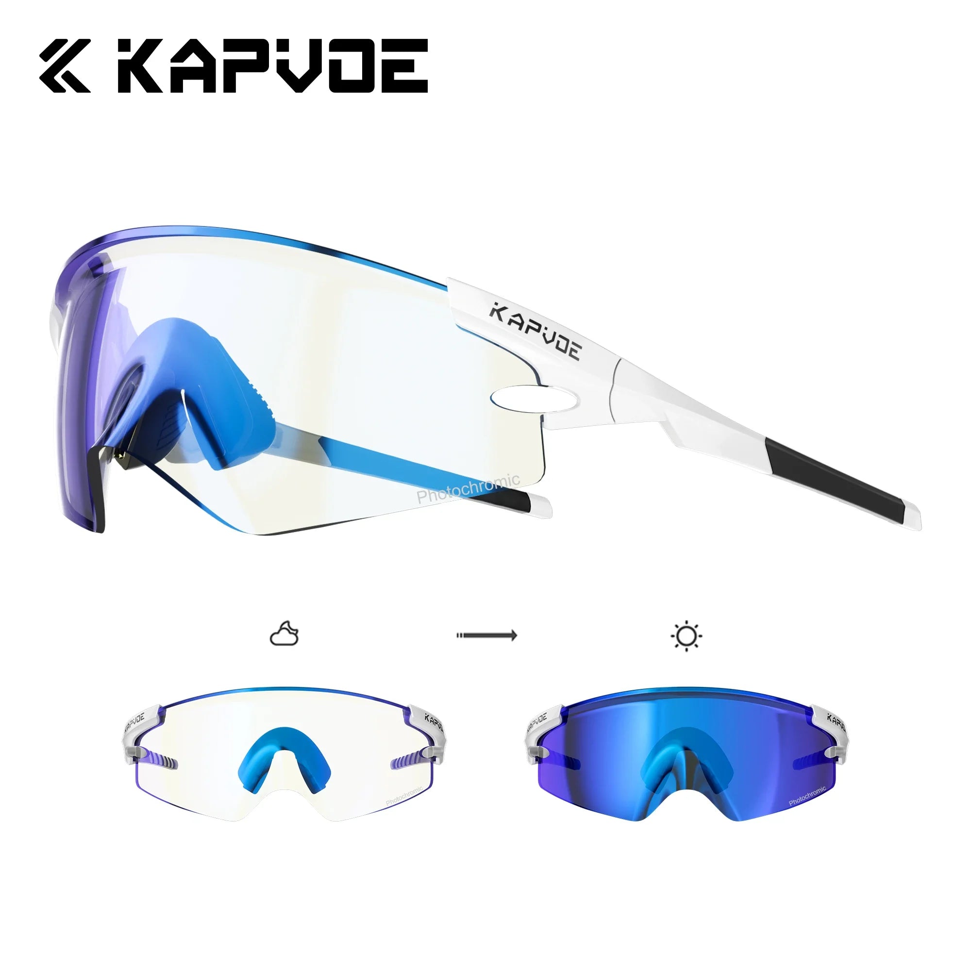 Kính Đạp Xe Kapvoe 2025 - Phong Cách & Bảo Vệ - Daisan Mart