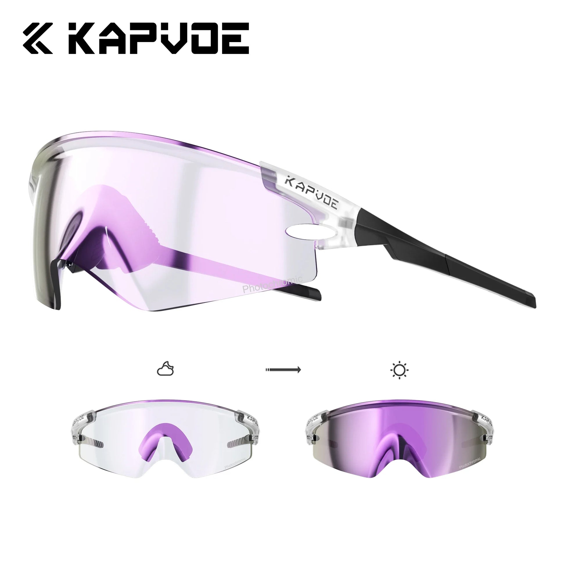Kính Đạp Xe Kapvoe 2025 - Phong Cách & Bảo Vệ - Daisan Mart