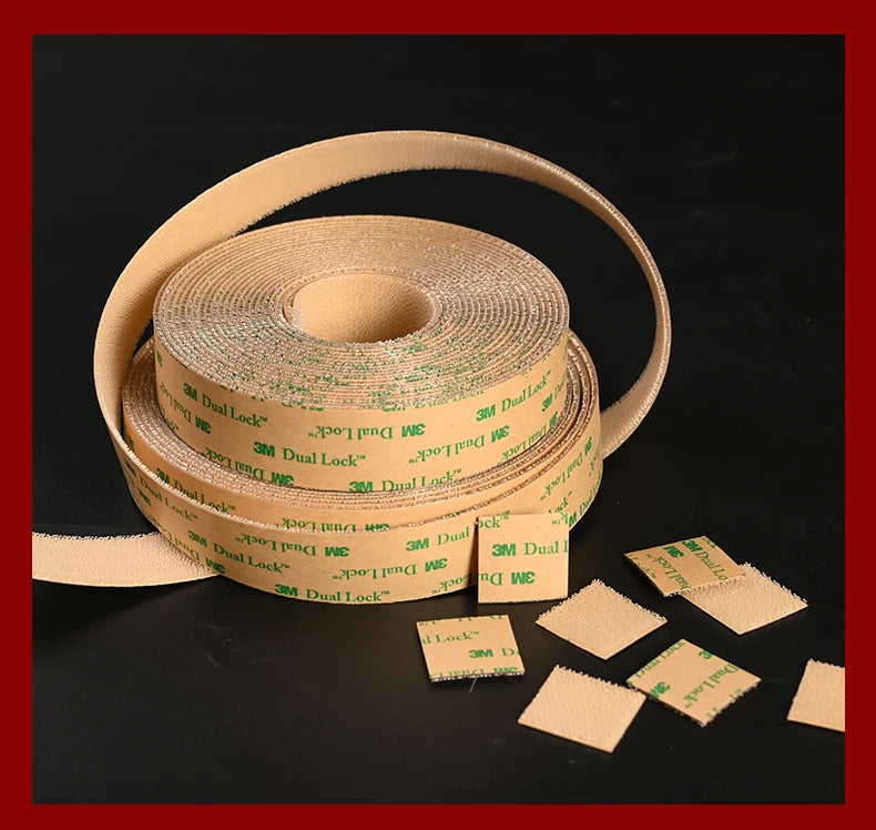 3M SJ4570 Dual Lock Transparent Mushroom Buckle Ultra Thin Double Sided Adhesive Tape 1.6Mm Industrial Reclosable Fastener - Daisan Mart