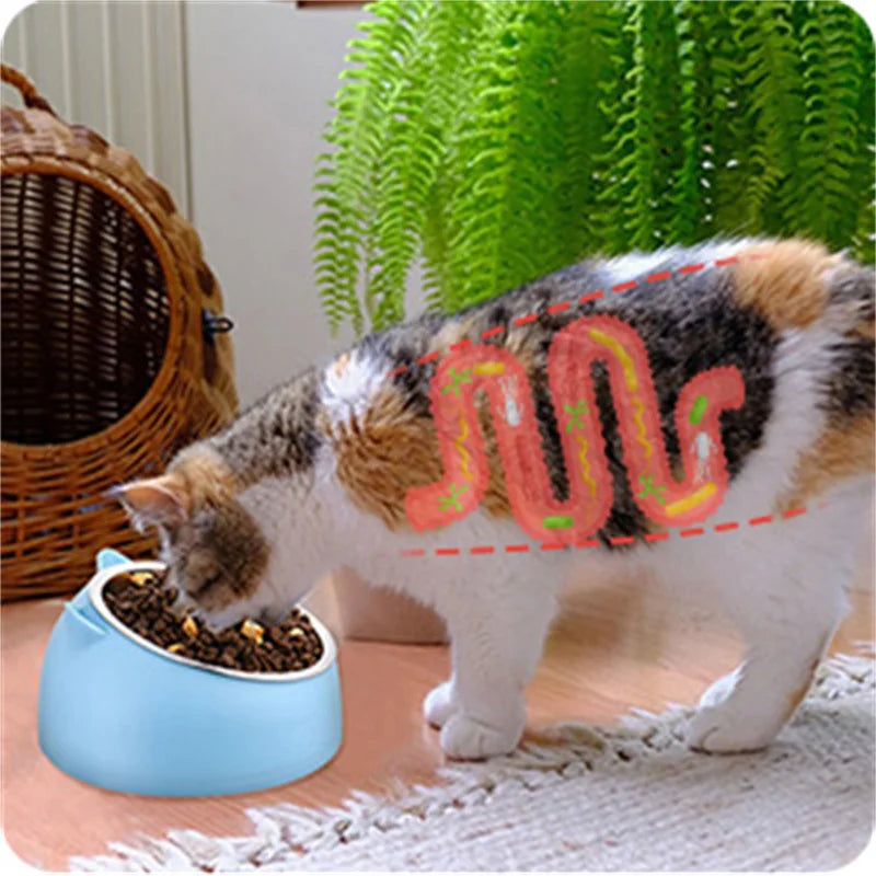 Pet Bowls Dog Food Water Feeder Stainless Steel Pet Drinking Dish Feeder Cat Puppy Feeding Supplies Small Dog Accessories - Daisan Mart