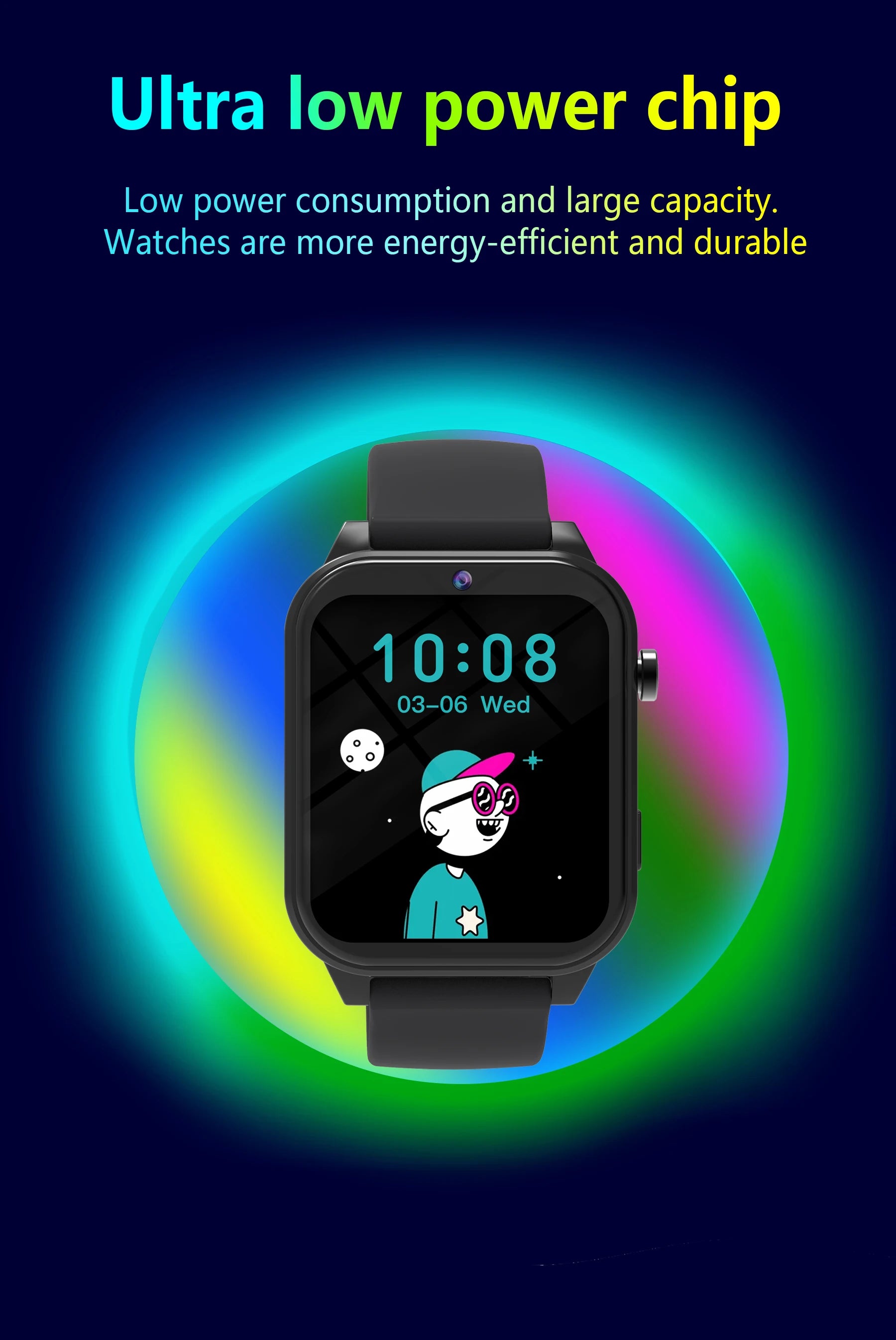 2025 Kids Smart Watch HD Touch Screen